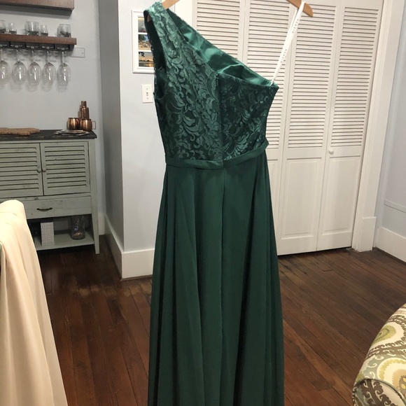 Green Bridesmaids Dress - Picture 2 of 6